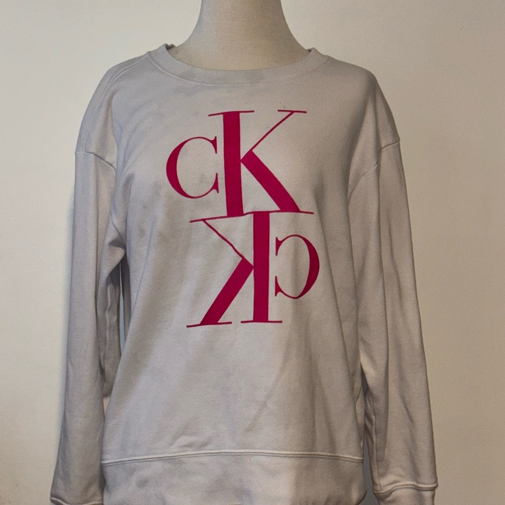 Calvin Klein Women's White Sweater